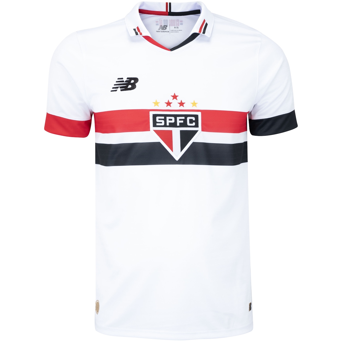 Camisa do São Paulo I 24 New Balance Masculina Torcedor - Foto 6