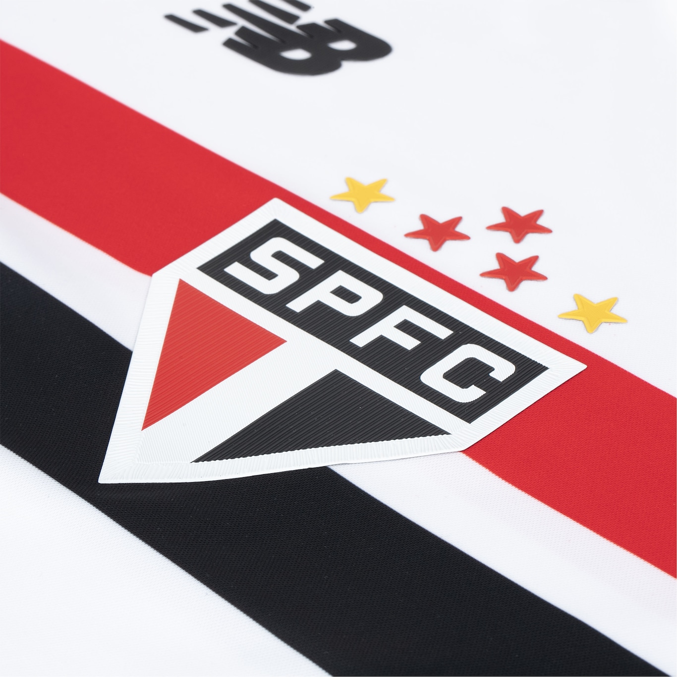 Camisa do São Paulo I 24 New Balance Juvenil Torcedor - Foto 3