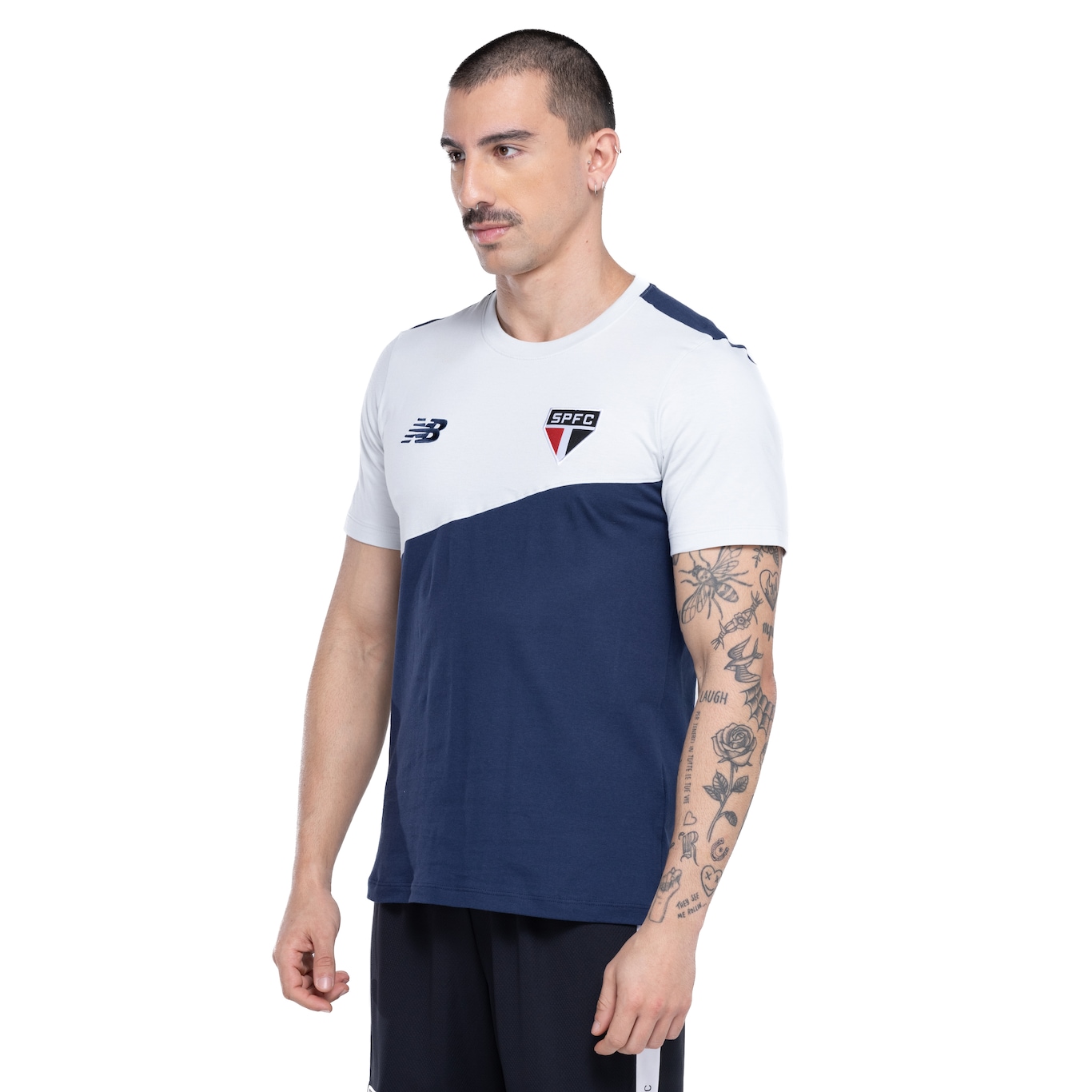 Camiseta de Viagem do São Paulo 24 New Balance Masculina - Video 1