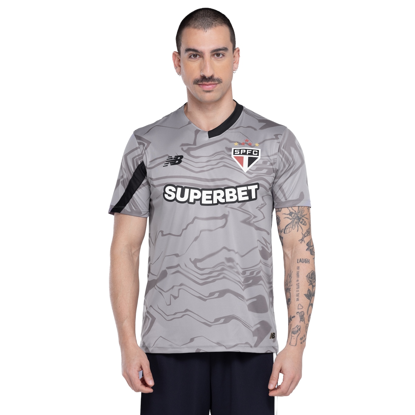 Camisa de Goleiro do São Paulo 24 New Balance Masculina - Video 1