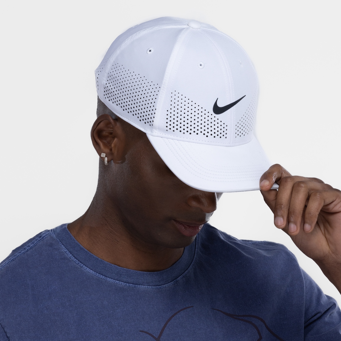 Boné Aba Curva Nike Snapback Dri-Fit ADV CLUB CAP S AB P Adulto - Foto 5