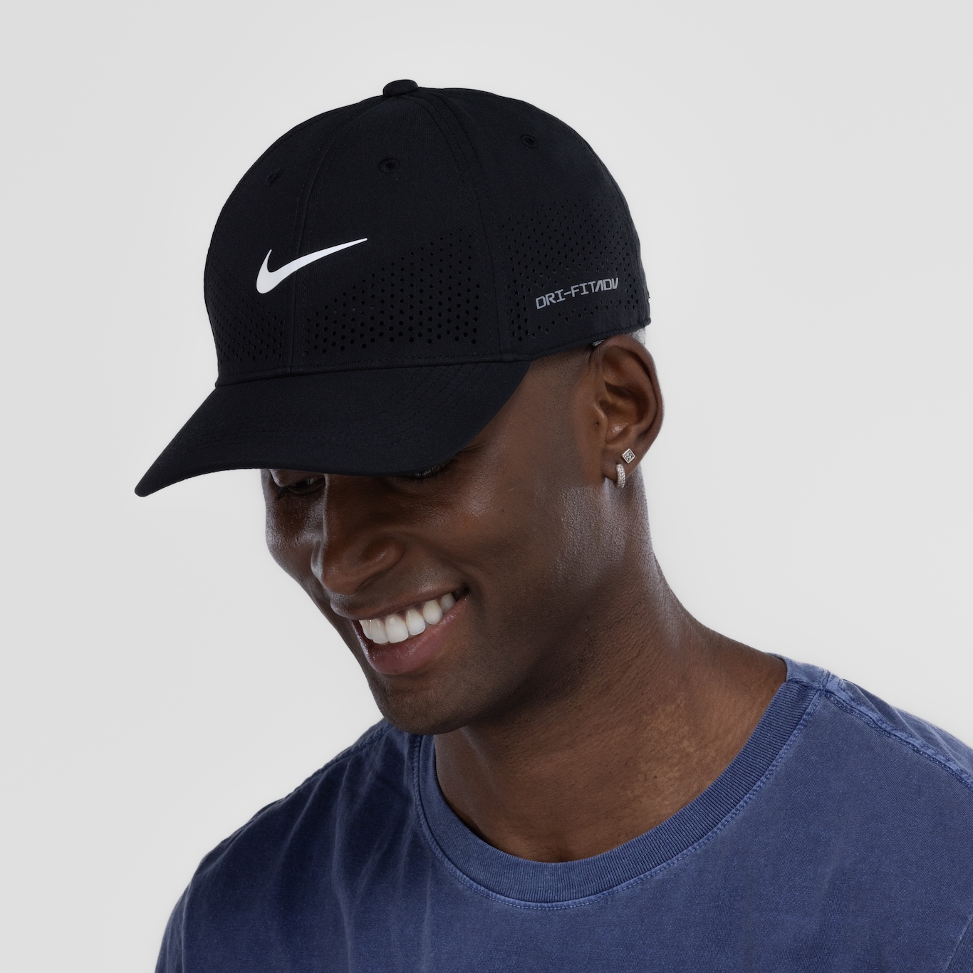 Boné Aba Curva Nike Snapback Dri-Fit ADV CLUB CAP S AB P Adulto - Foto 5