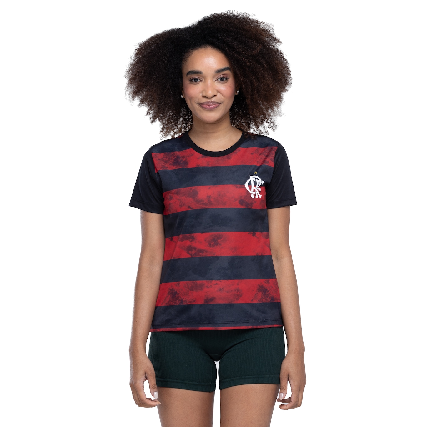 Camiseta do Flamengo Braziline Feminina Arbor - Video 1