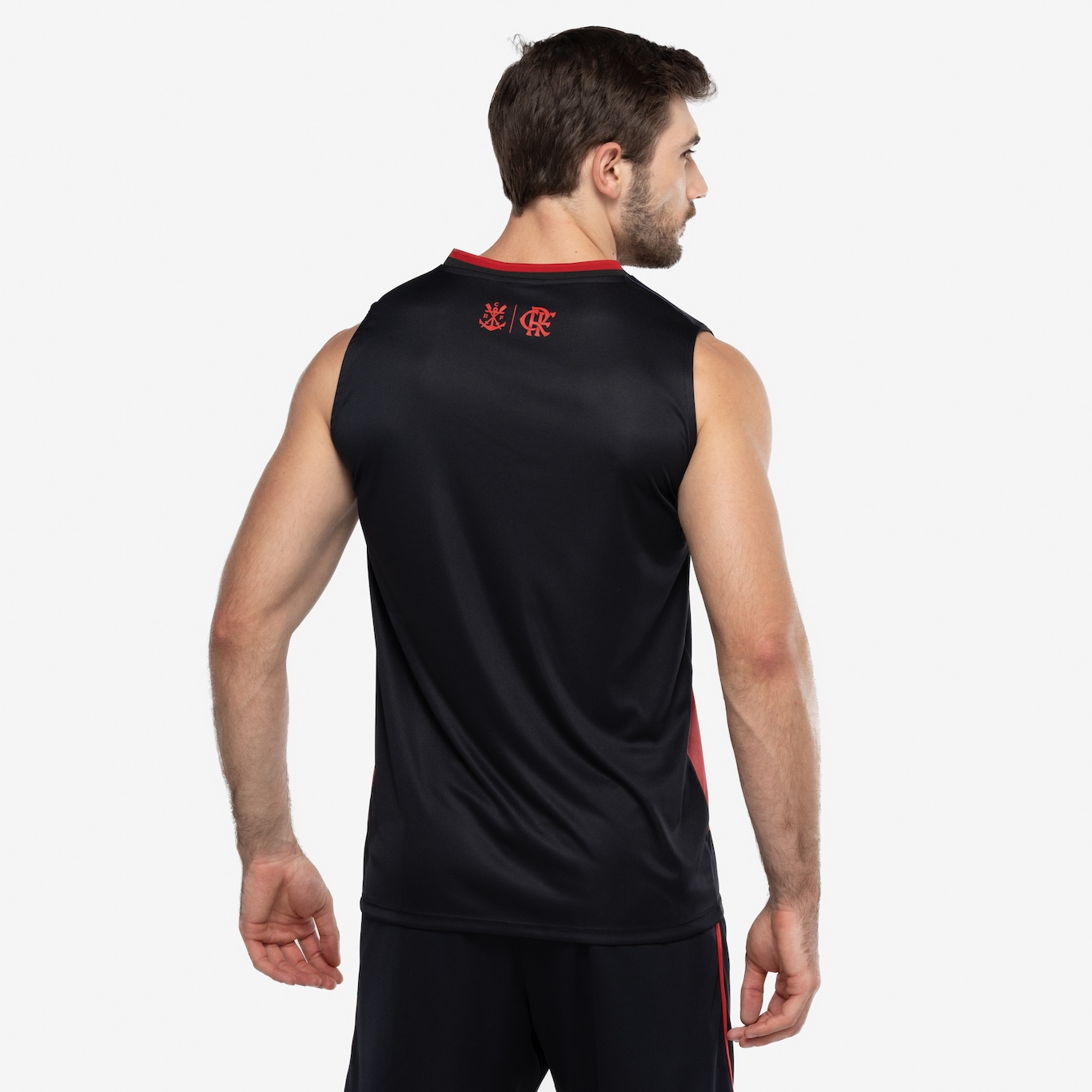 Camiseta Regata do Flamengo Braziline Masculina Essence - Foto 3