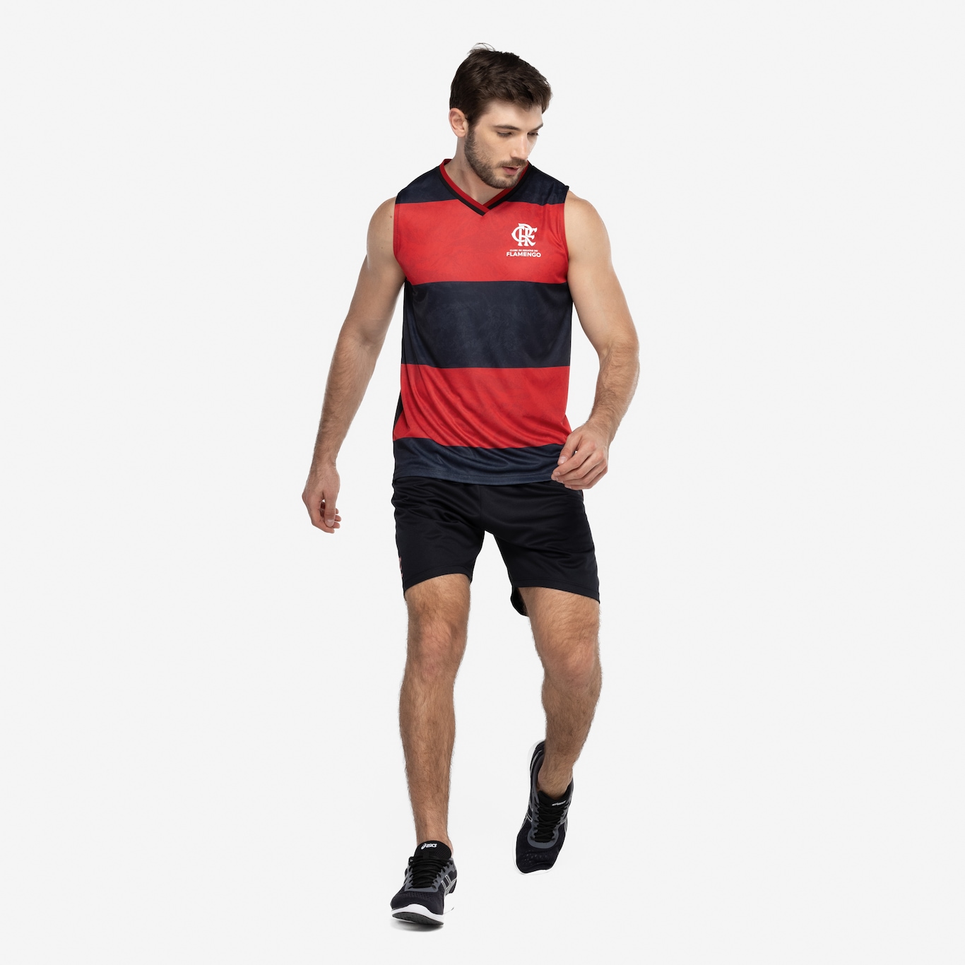 Camiseta Regata do Flamengo Braziline Masculina Essence - Foto 4