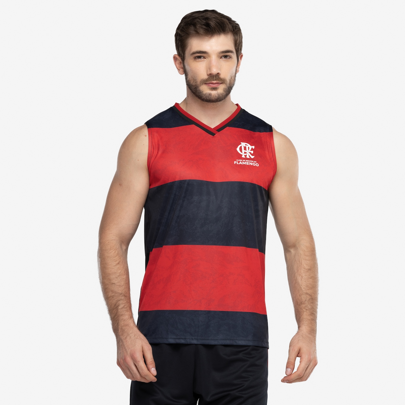 Camiseta Regata do Flamengo Braziline Masculina Essence - Foto 5