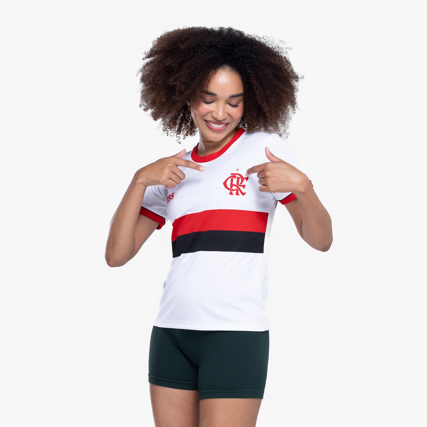 Camiseta do Flamengo Braziline Feminina Fern - Foto 5