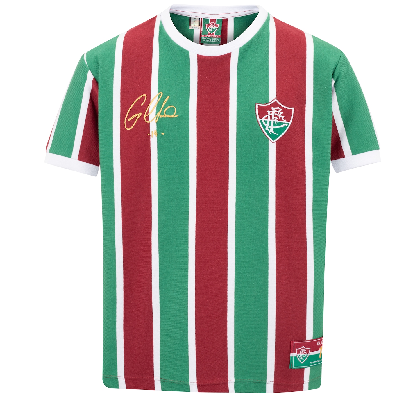 Camiseta do Fluminense Braziline Infantil Cano - Foto 1