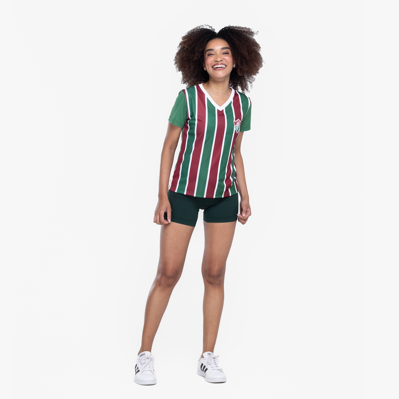 Camiseta do Fluminense Braziline Feminina Volcano - Foto 4