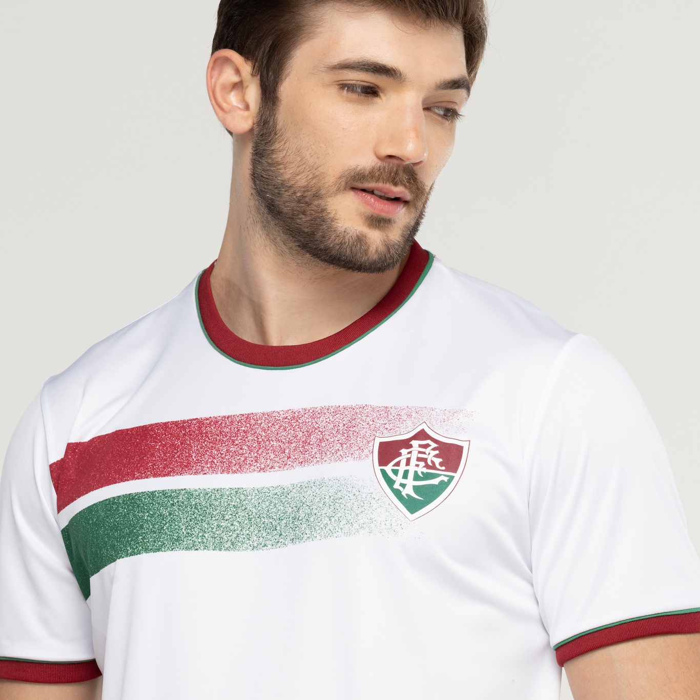 Camiseta do Fluminense Braziline Masculina Path - Foto 5