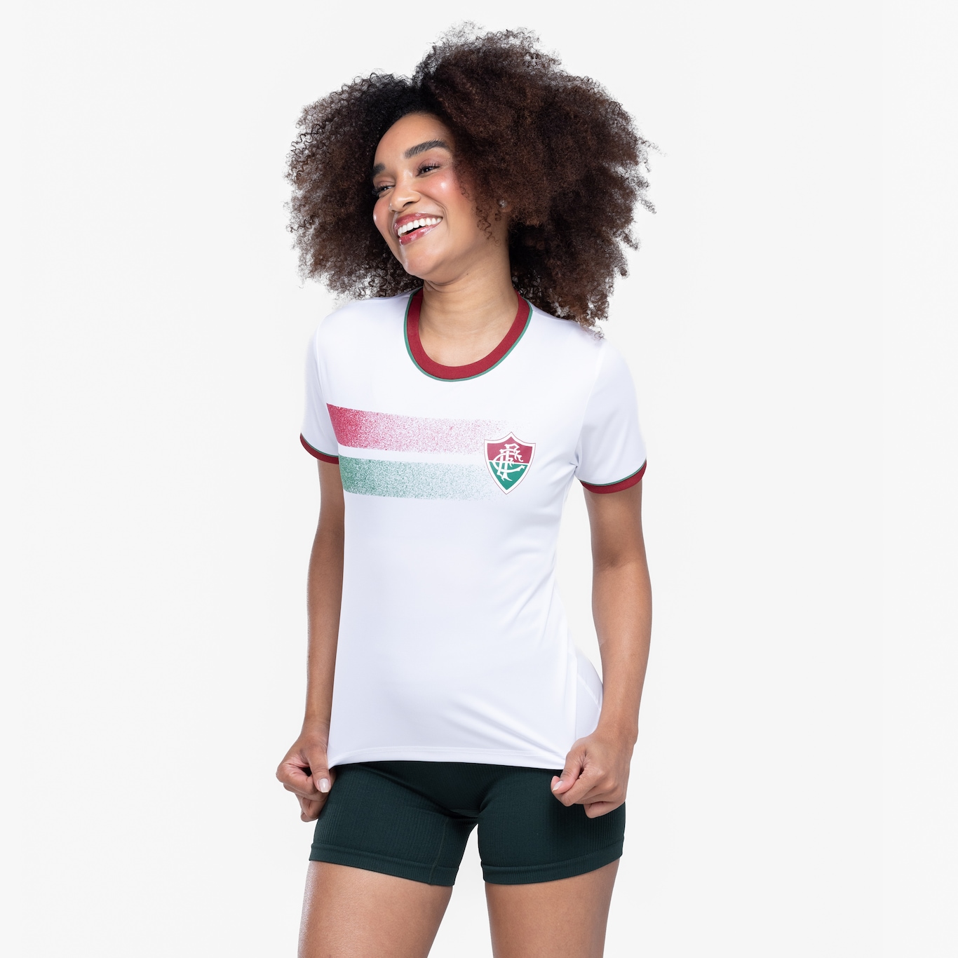 Camiseta do Fluminense Braziline Feminina Path - Foto 5