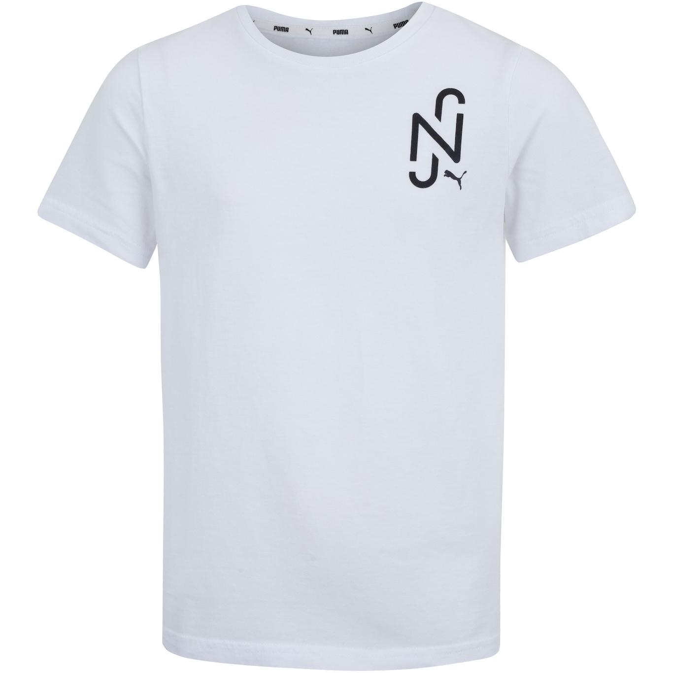 Camiseta Neymar JR Infantil Puma Manga Curta Regular Fit - Foto 1