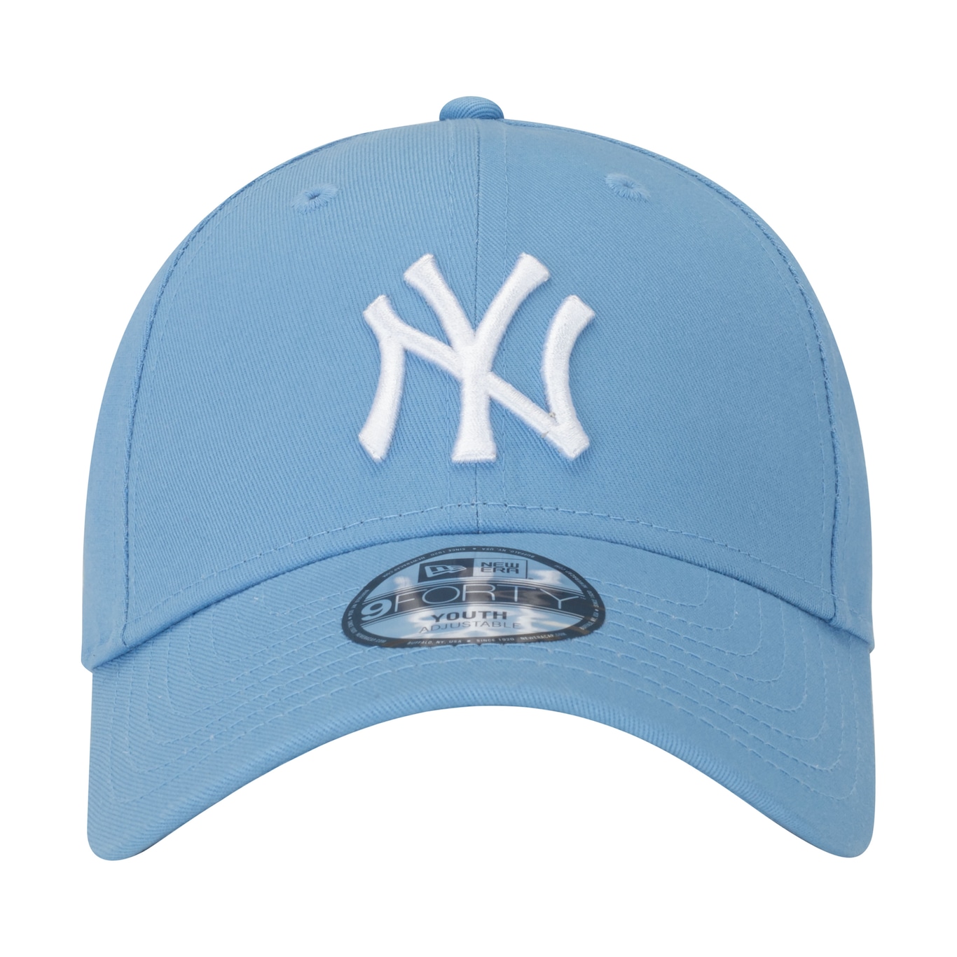 Boné New York Yankees MBL New Era Aba Curva Strapback Sky Kid940 - Foto 2