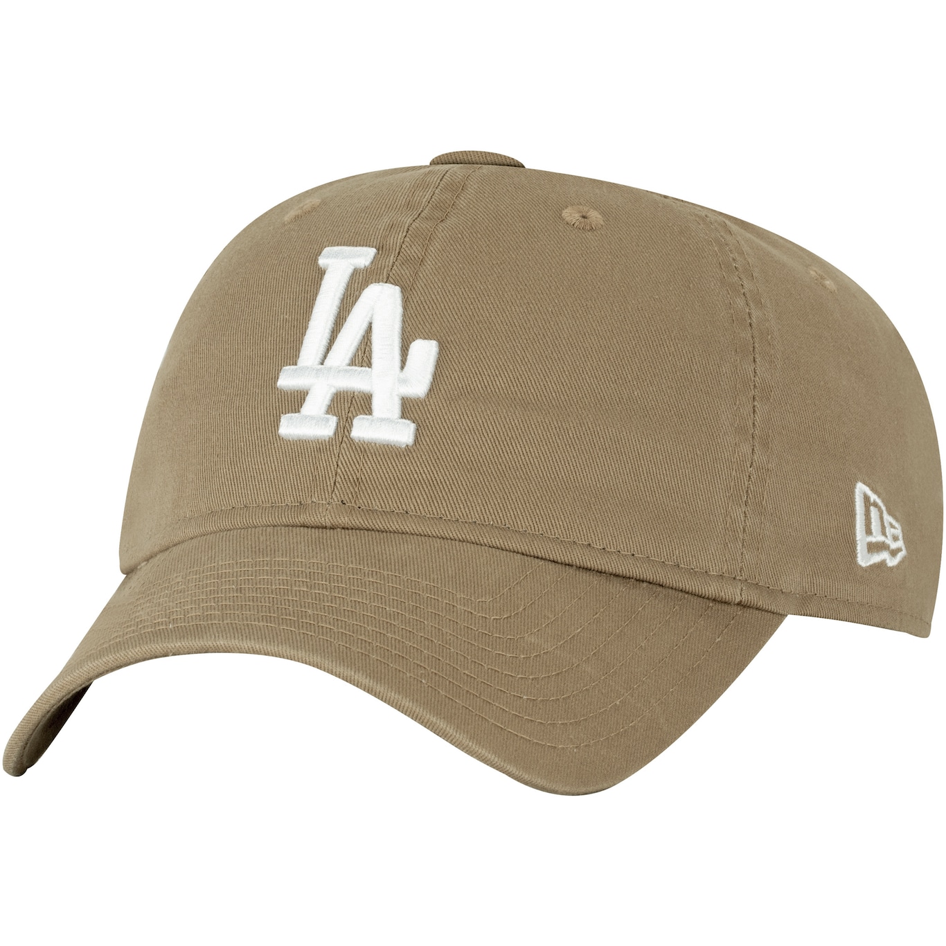 Boné do Los Angeles Dodgers Aba Curva New Era MLB Snapback 920 ST Permanente KHK - Foto 1