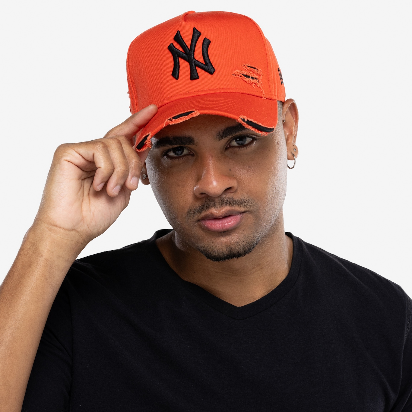 Boné do New York Yankees Aba Curva New Era MLB Strapback 940 AF ST Adulto - Foto 4