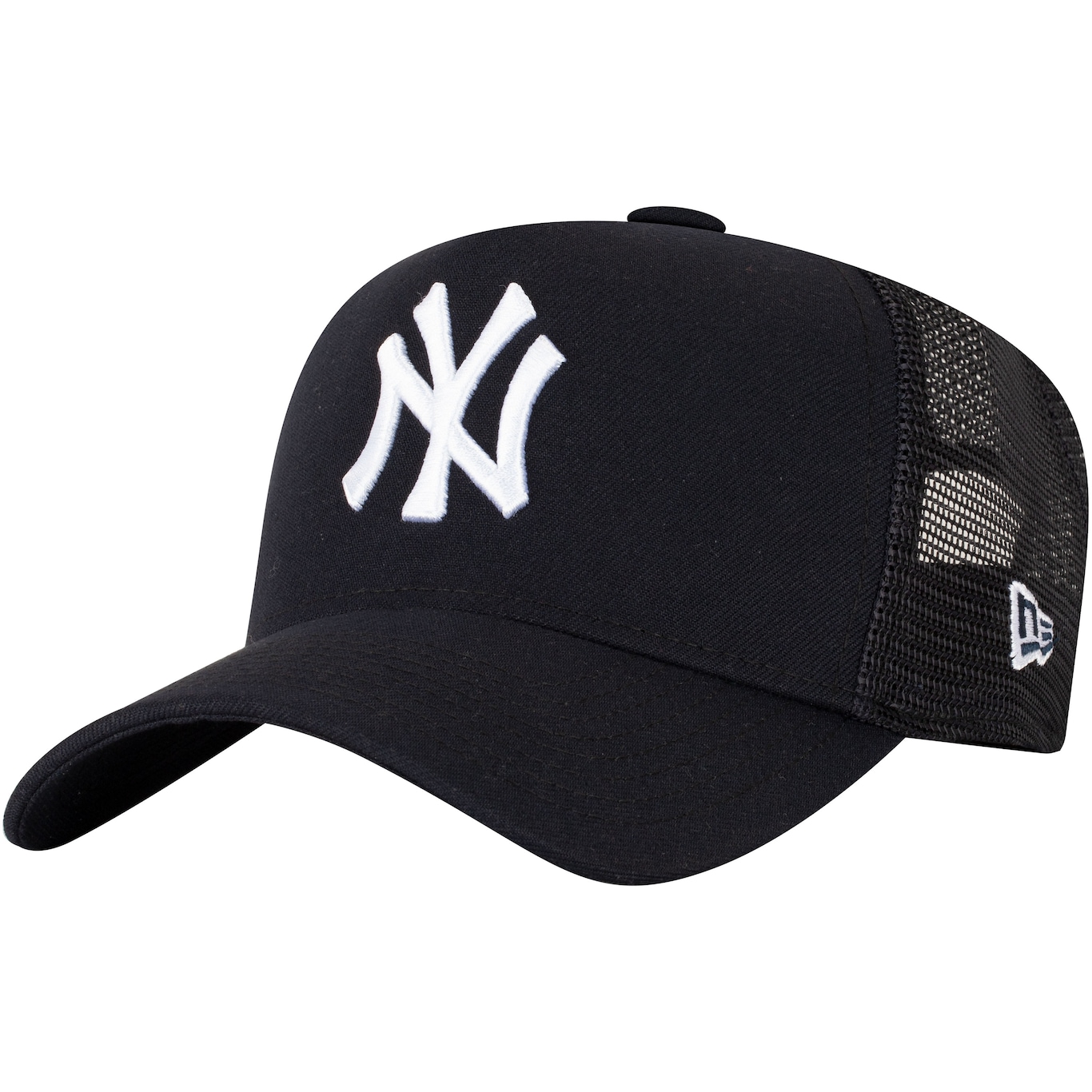 Boné do New York Yankees Aba Curva New Era MLB Snapback 940 AF Trucker Camuflado Adulto - Foto 1