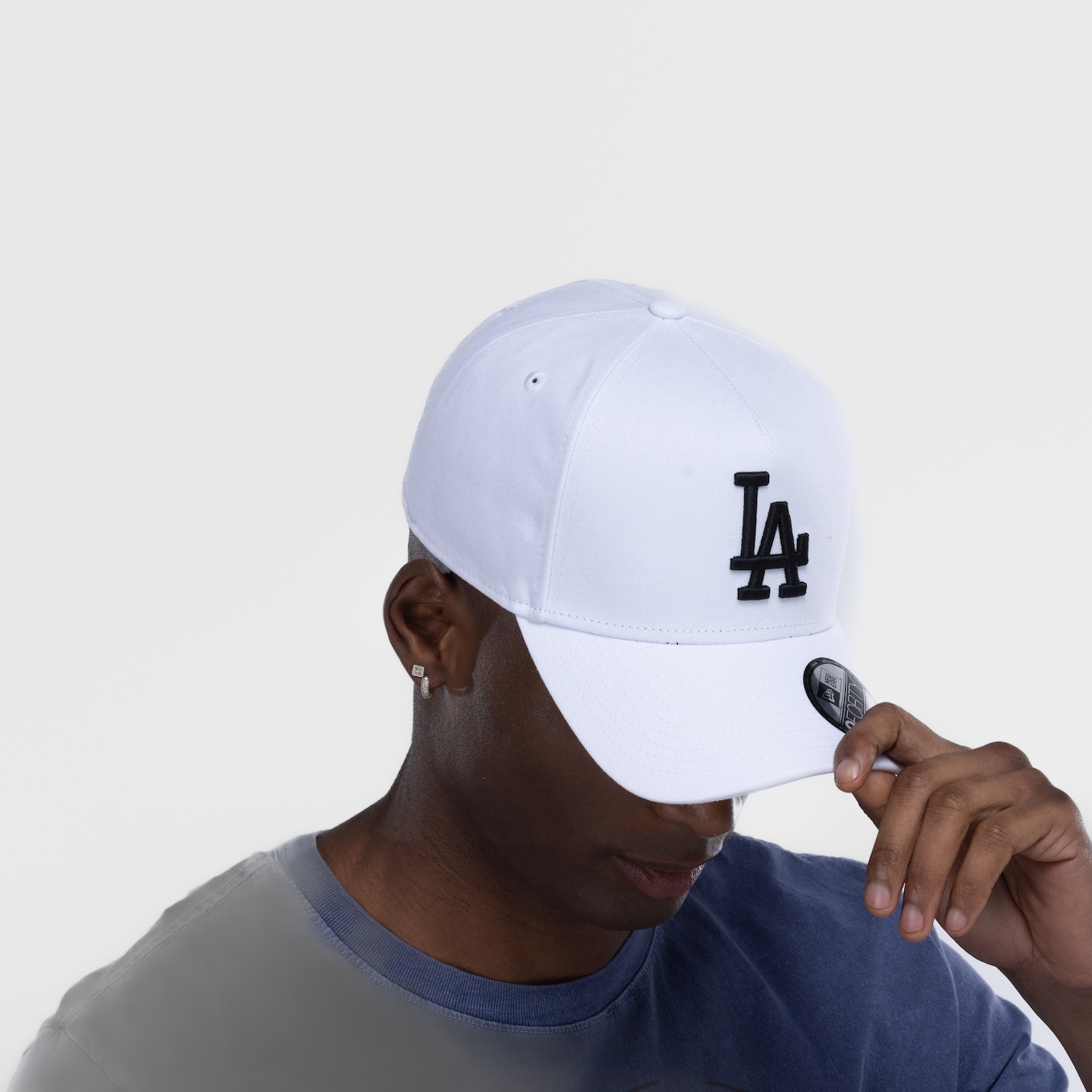 Boné do Los Angeles Dodgers Aba Curva New Era MLB Snapback 940 AF Adulto - Foto 5