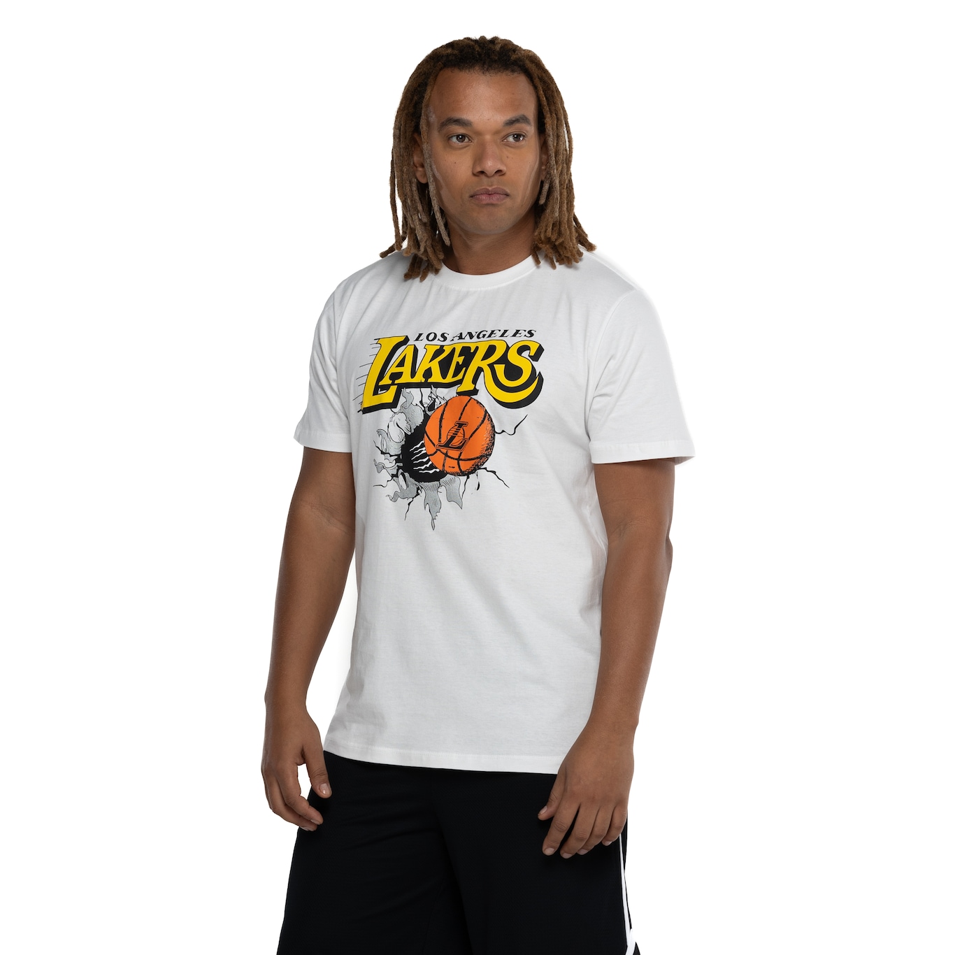 Camiseta do Los Angeles Lakers Masculina NBA Air Ball - Video 1