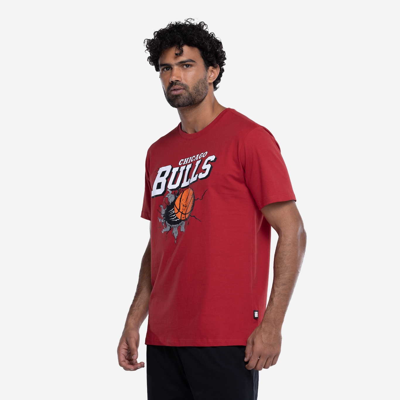 Camiseta do Chicago Bulls Masculina NBA Air Ball - Foto 5