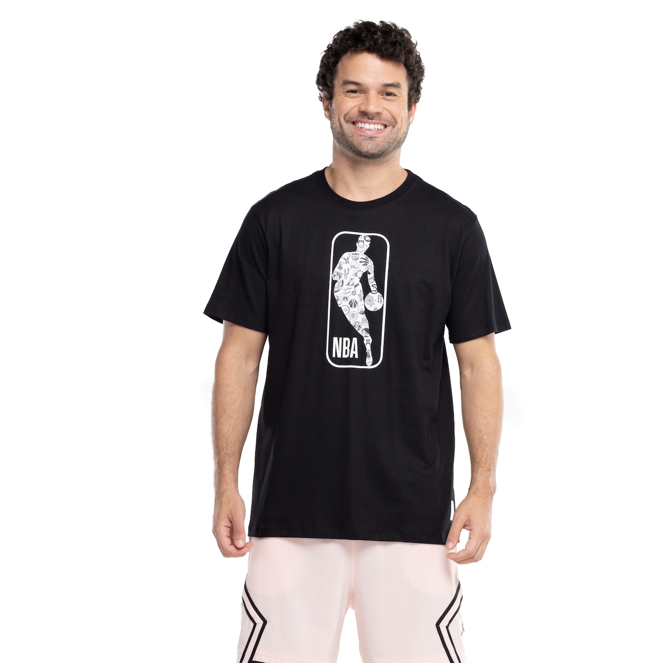 Camiseta Masculina NBA Manga Curta All Teams - Video 1