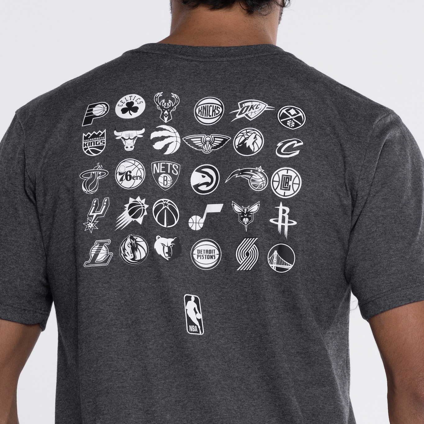 Camiseta Masculina NBA Manga Curta All Teams - Foto 6