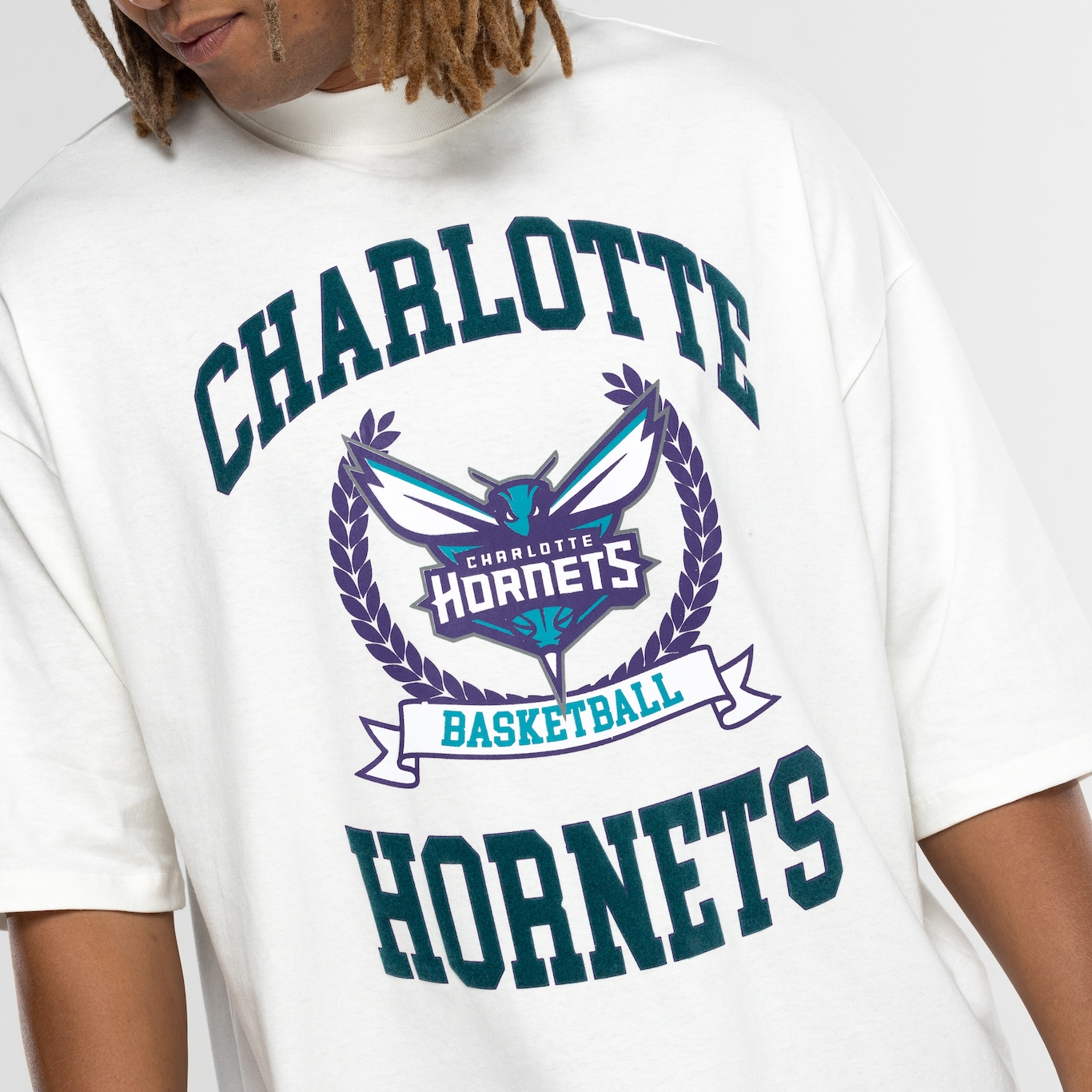 Camiseta do Charlotte Hornets NBA Masculina Armorial - Foto 5