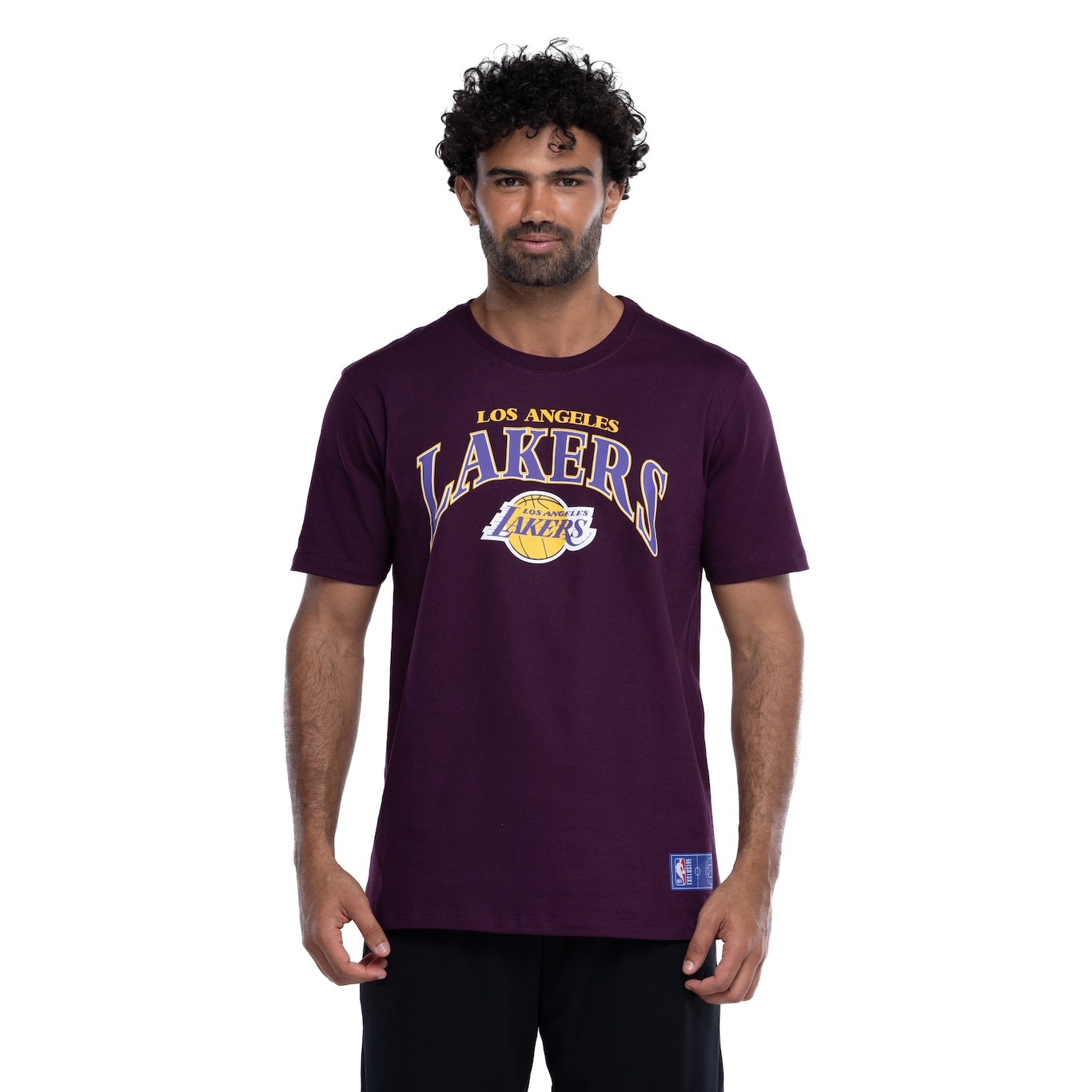 Camiseta do Los Angeles Lakers NBA Masculina City Name - Video 1