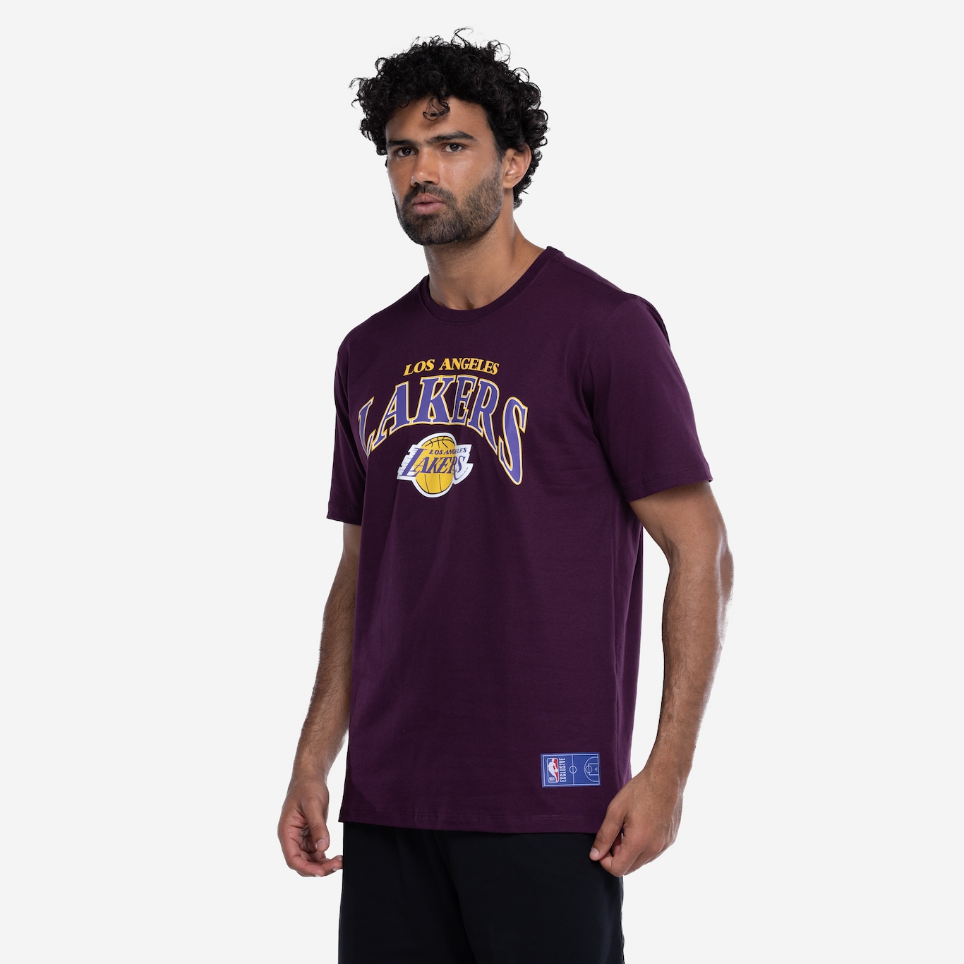 Camiseta do Los Angeles Lakers NBA Masculina City Name - Foto 5