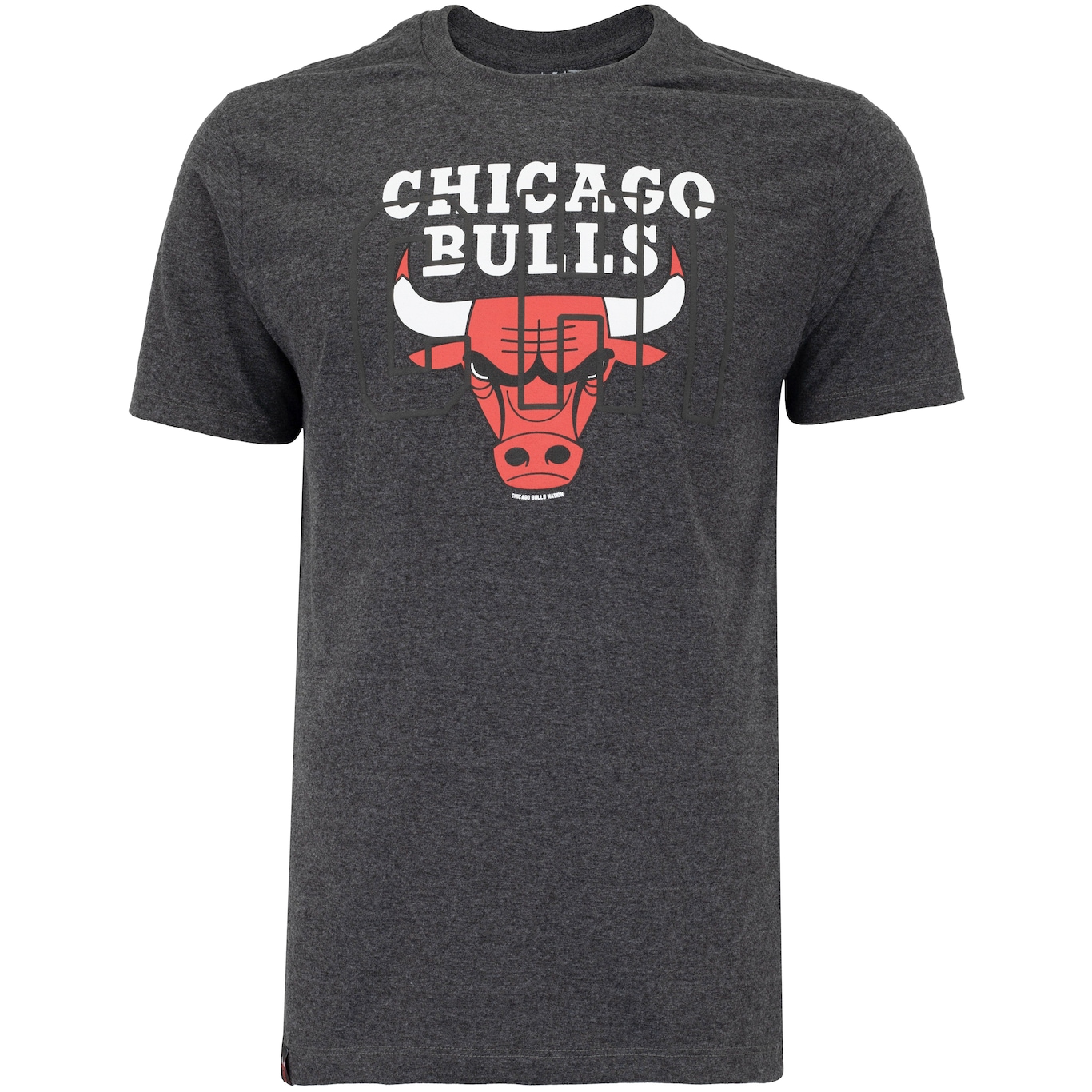 Camiseta do Chicago Bulls Masculina NBA Manga Curta City2city - Foto 6