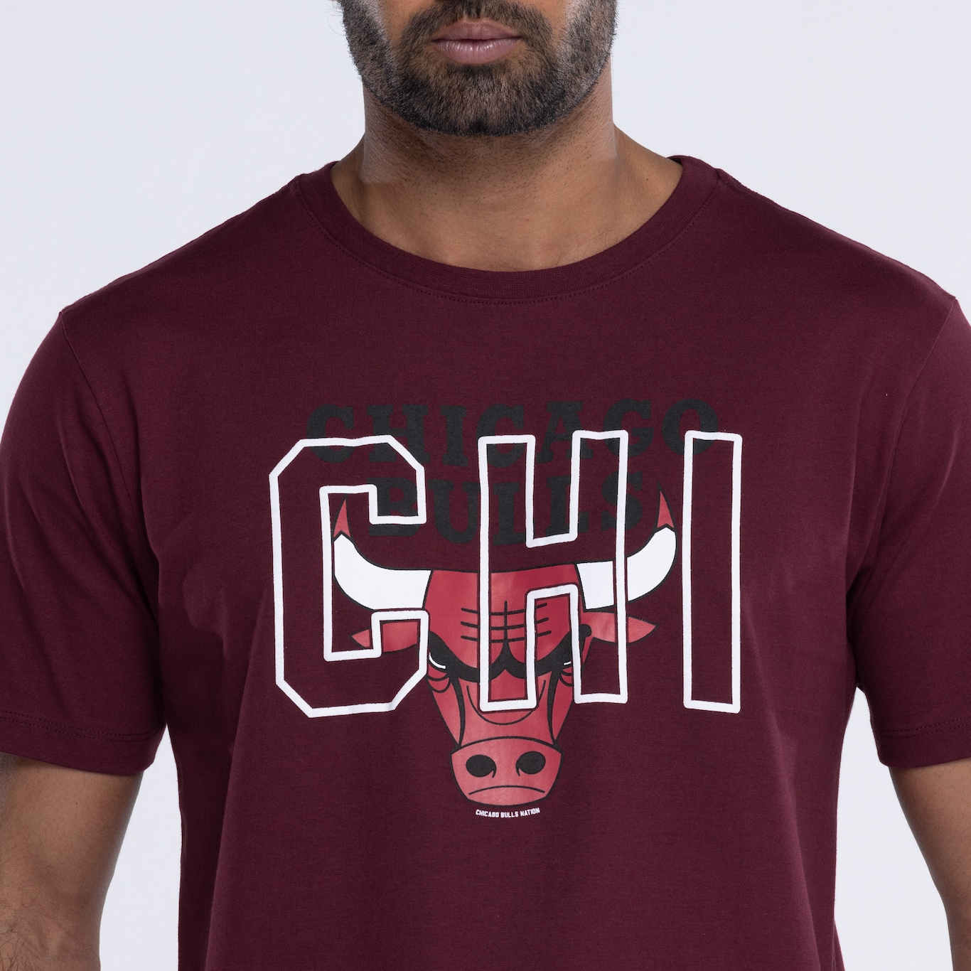 Camiseta do Chicago Bulls Masculina NBA Manga Curta City2city - Foto 6