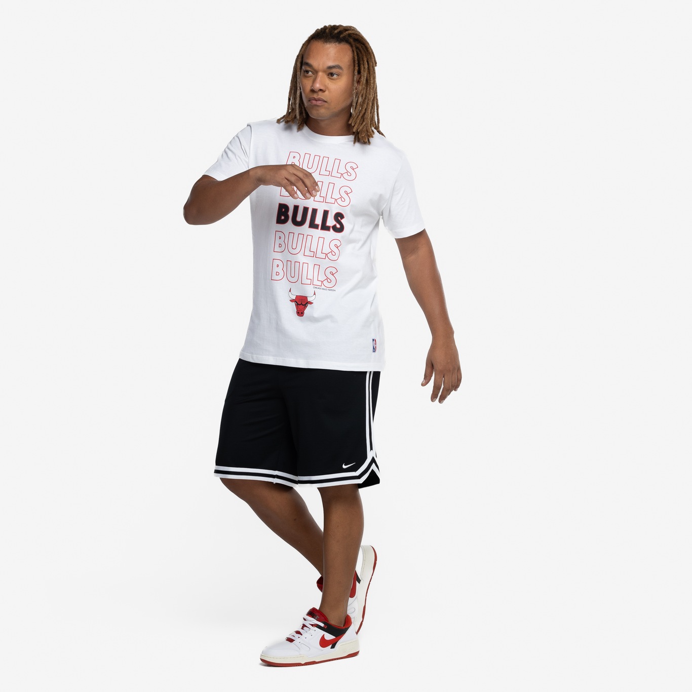 Camiseta do Chicago Bulls Masculina NBA Contour - Foto 4