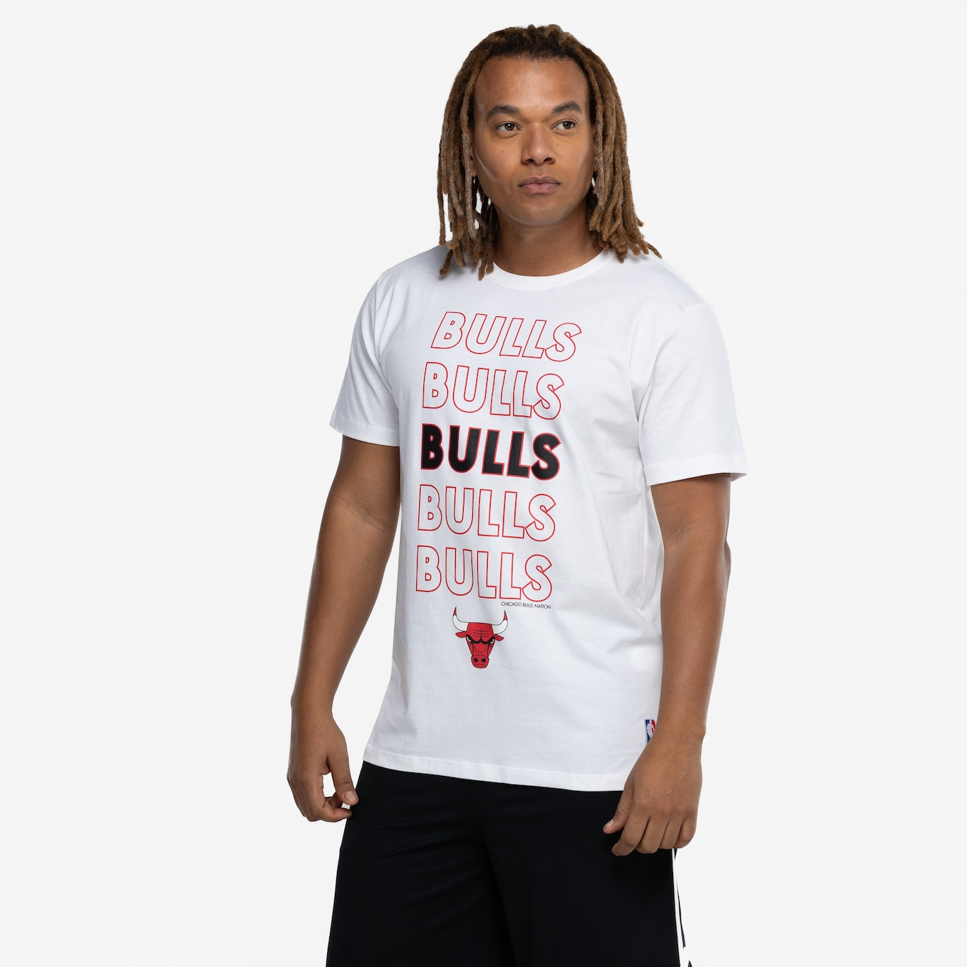 Camiseta do Chicago Bulls Masculina NBA Contour - Foto 6