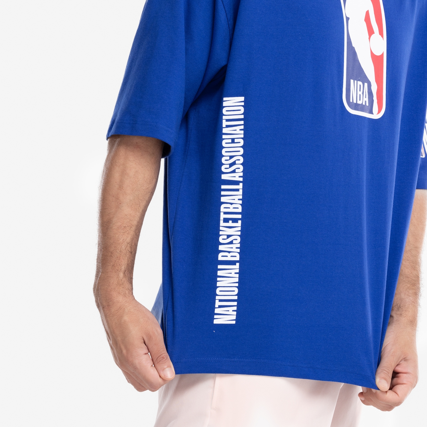 Camiseta Masculina NBA Manga Curta Logoman NB384 - Foto 6