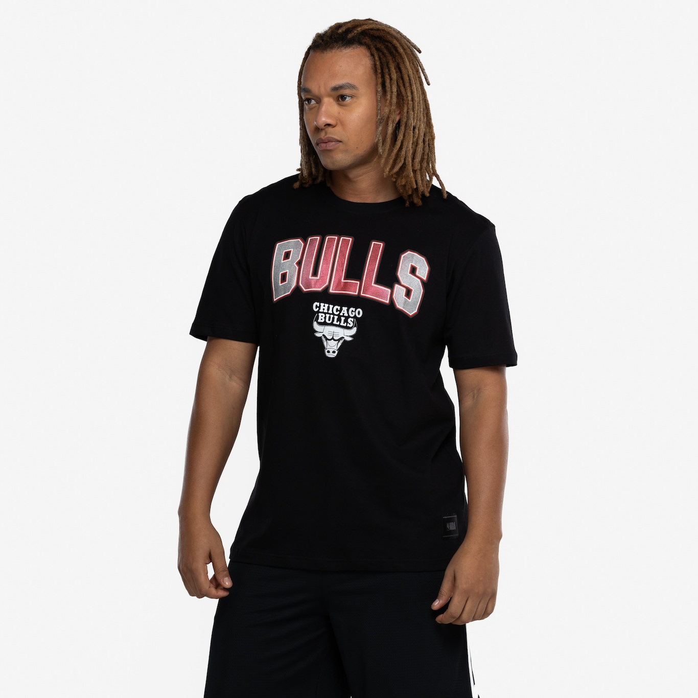 Camiseta do Chicago Bulls Masculina NBA Metall - Foto 5