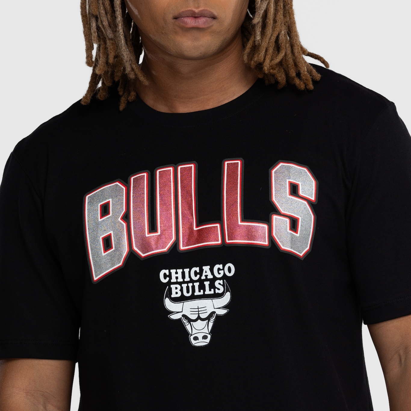 Camiseta do Chicago Bulls Masculina NBA Metall - Foto 6