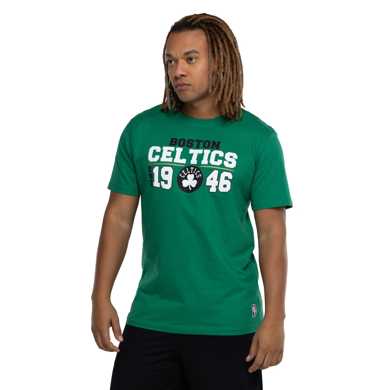 Camiseta do Boston Celtics Masculina NBA Manga Curta Decade NB951 - Video 1