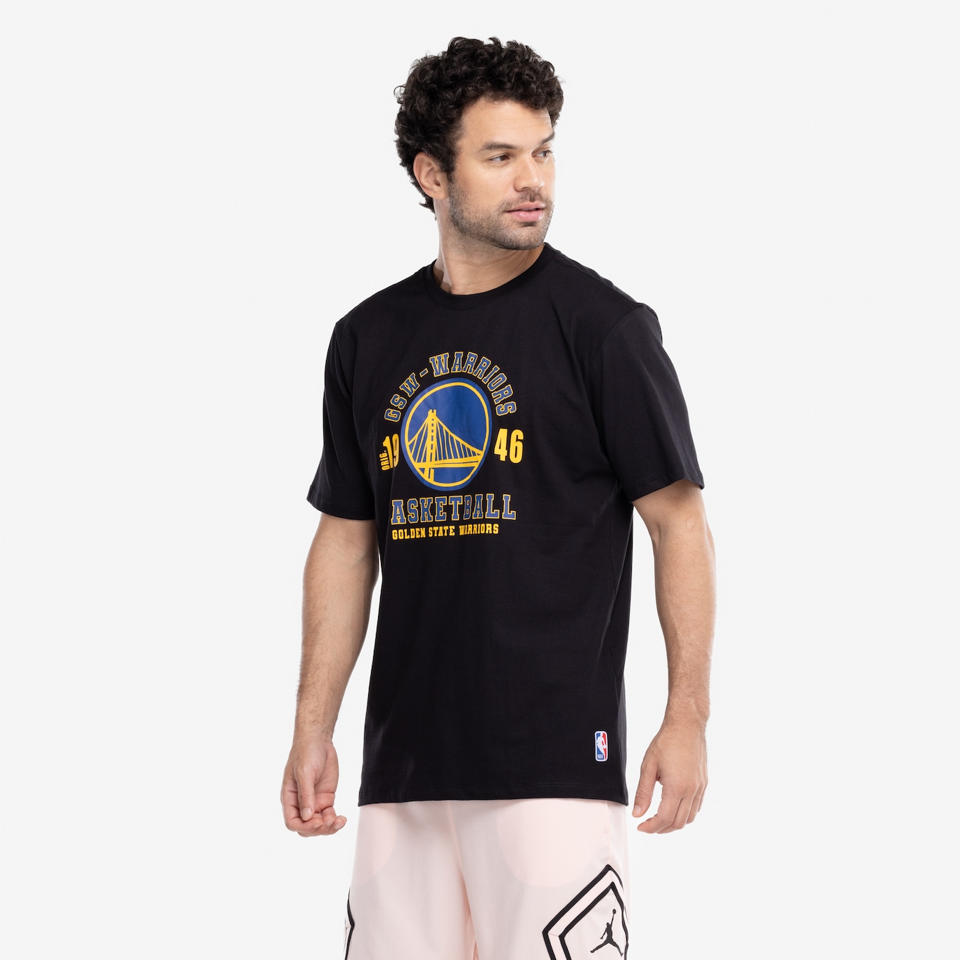 Camiseta do Golden State Warriors NBA Masculina Town - Foto 5