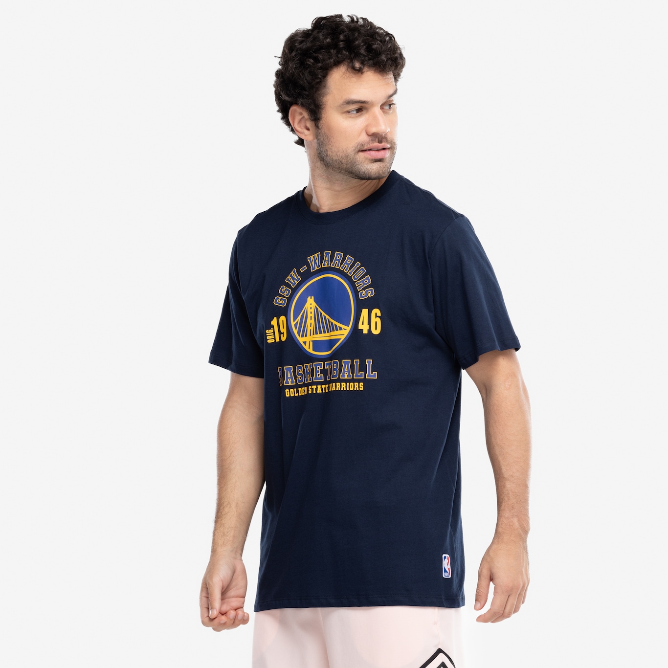 Camiseta do Golden State Warriors NBA Masculina Town - Foto 5