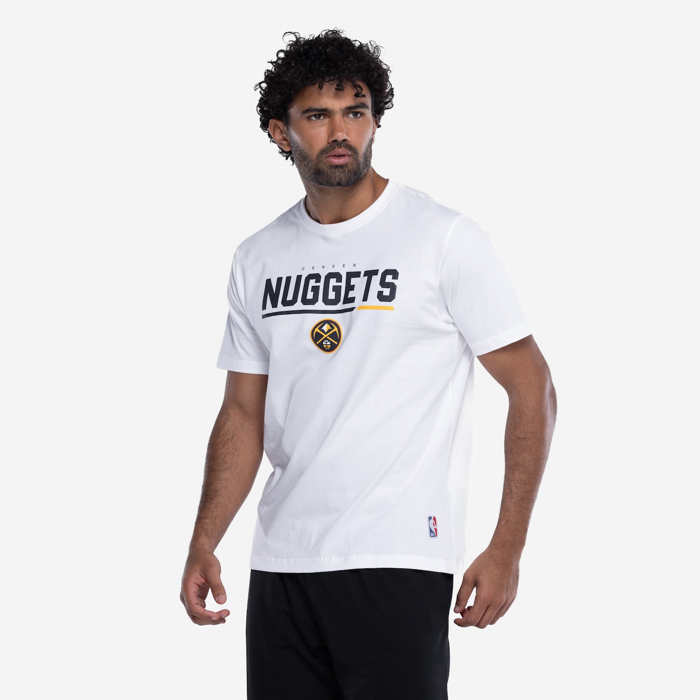 Camiseta do Denver Nuggets NBA Masculina Wordname - Foto 5