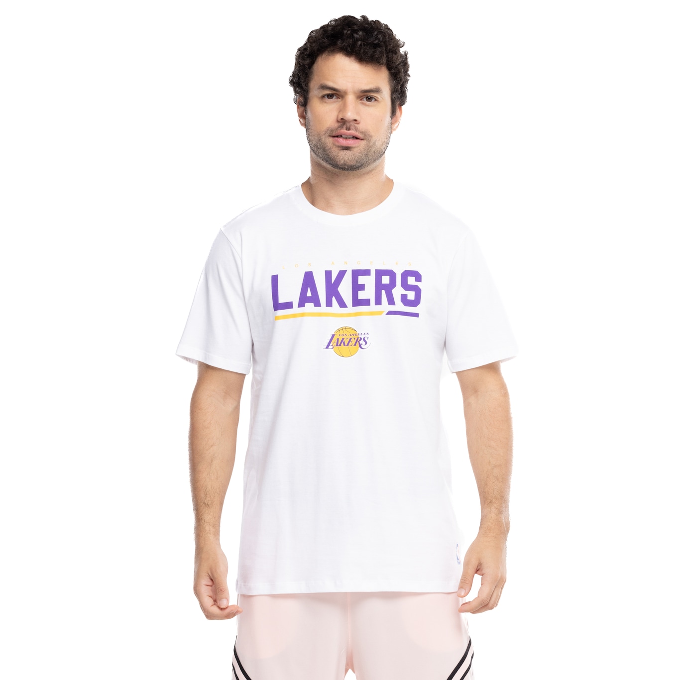 Camiseta do Los Angels Lakers NBA Masculina Wordname - Video 1