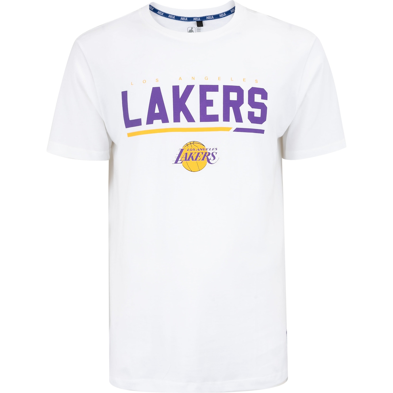 Camiseta do Los Angels Lakers NBA Masculina Wordname - Foto 6