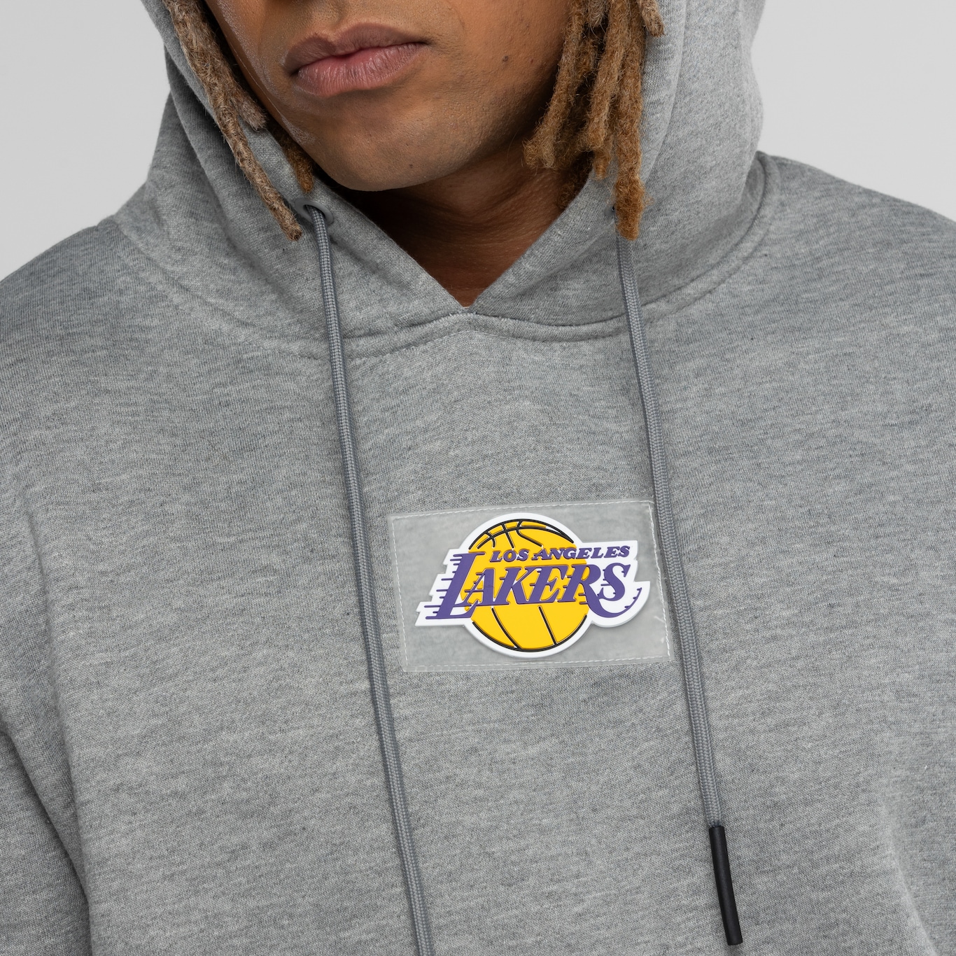 Blusa de Moletom do Los Angeles Lakers NBA Masculina com Capuz Fechado NB531 - Foto 6