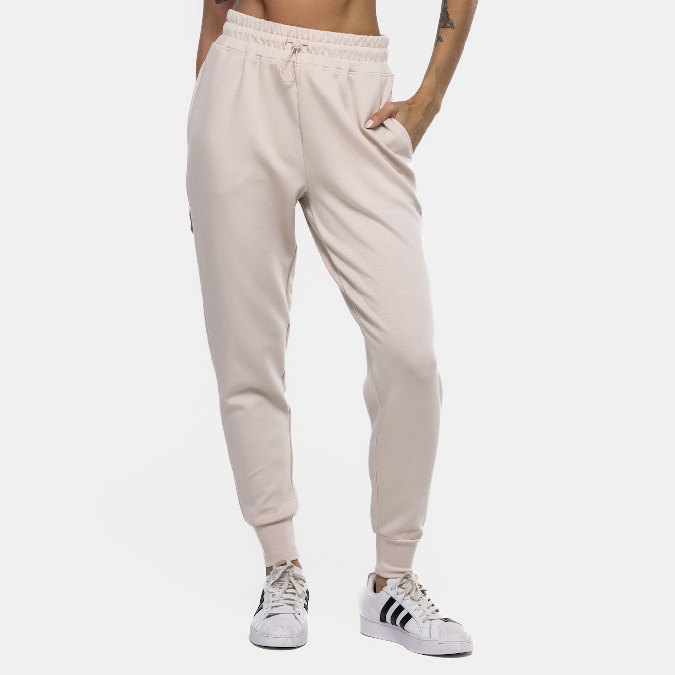 Calça Jogger Feminina Oxer Malha Premium - Foto 4