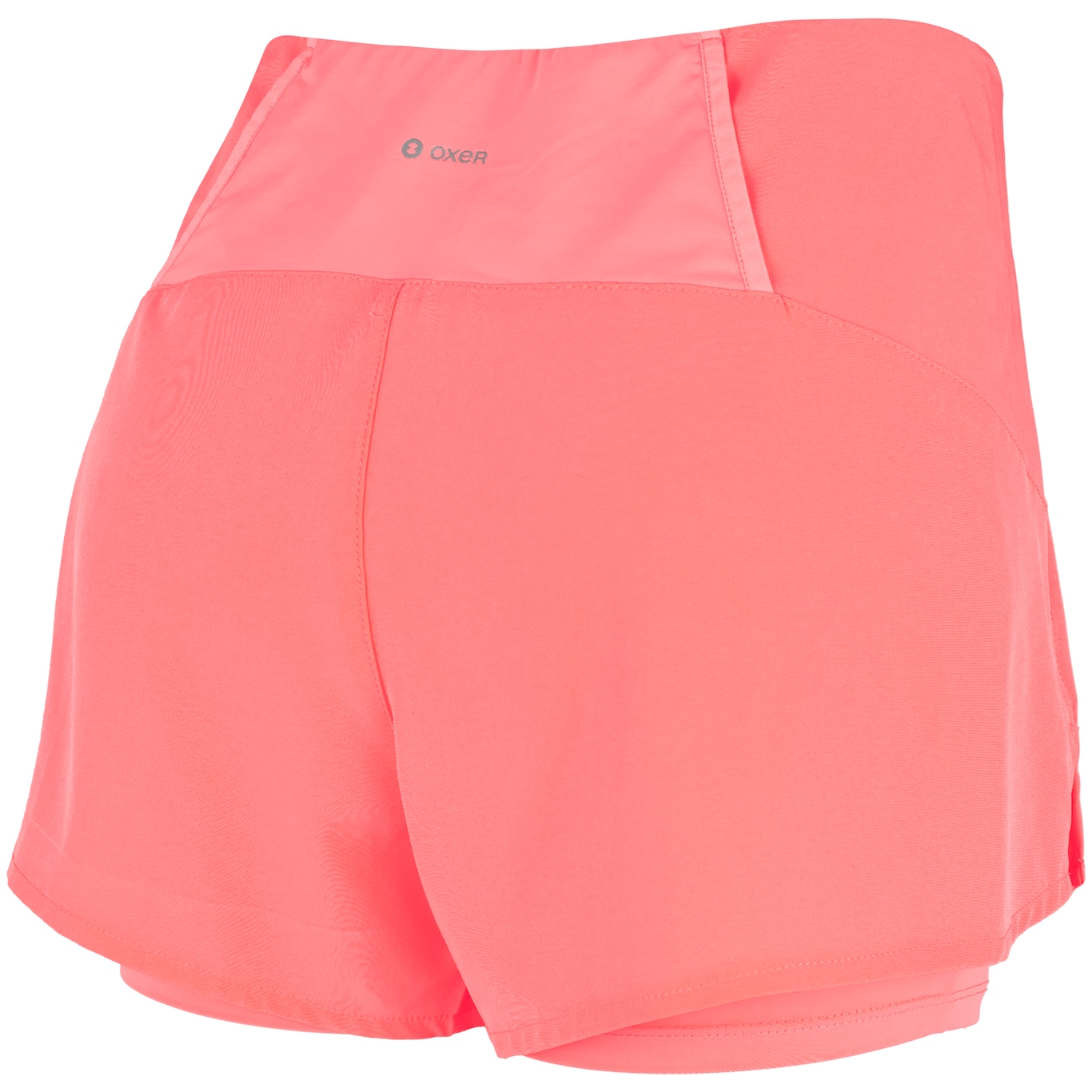 Short Feminino Oxer Duplo Vivos com Bermuda Interna e Bolsos - Foto 2