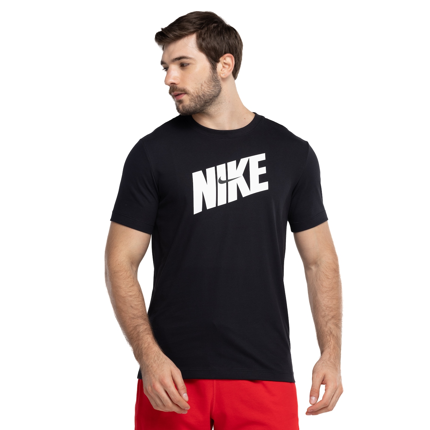 Camiseta Masculina Nike Manga Curta Dri-Fit HBR Novelty - Video 1