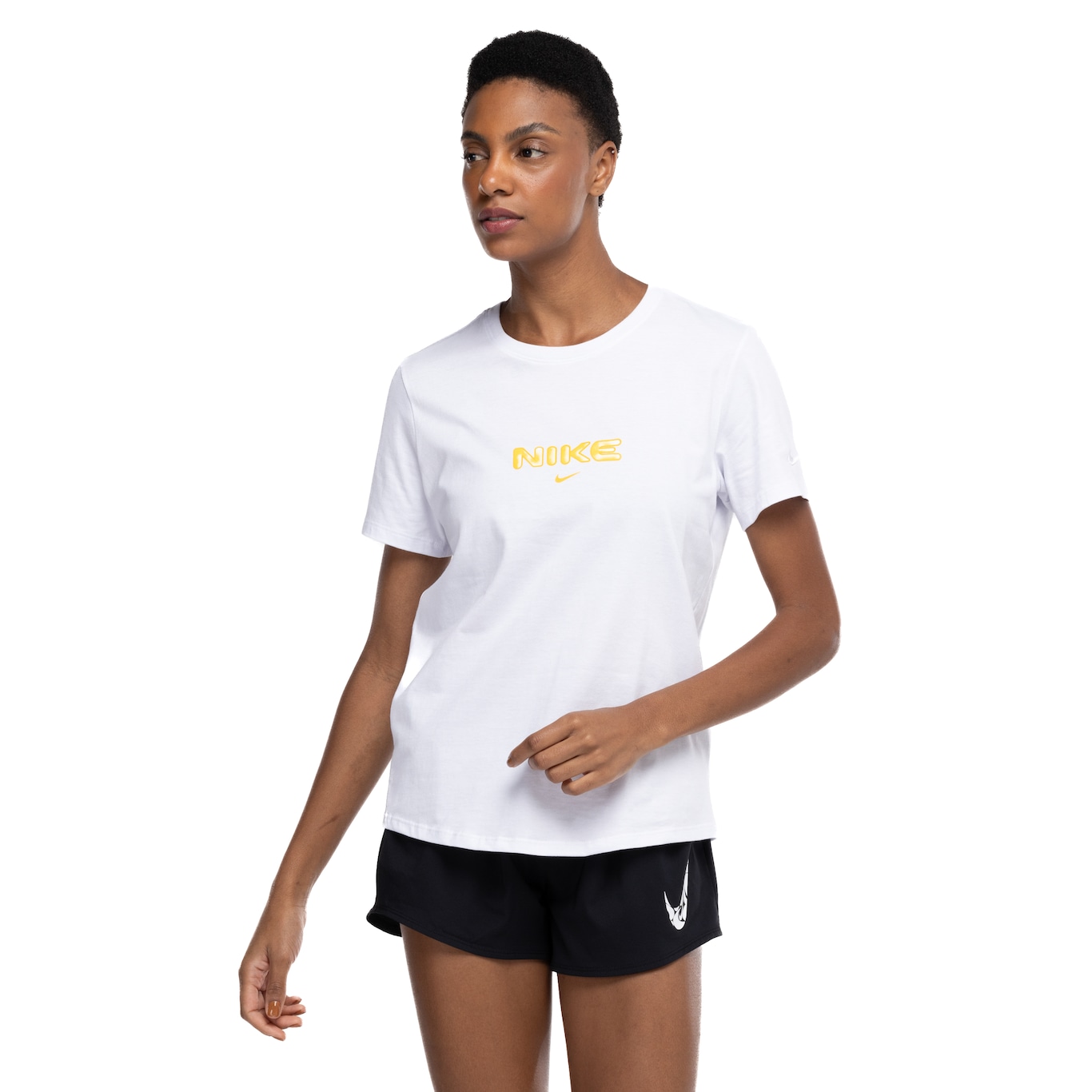 Camiseta Feminina Nike Manga Curta Sportswear XY2k - Video 1