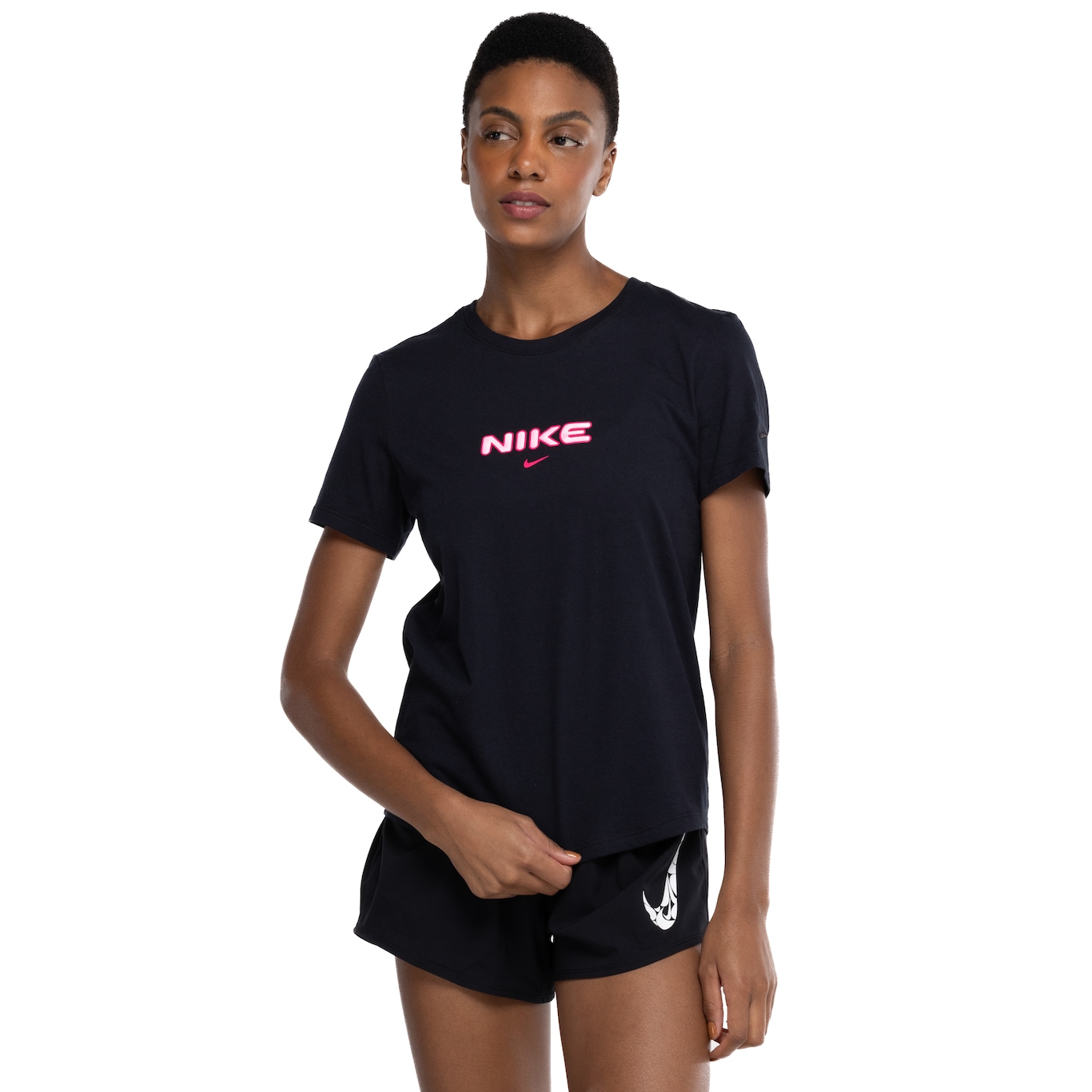 Camiseta Feminina Nike Manga Curta Sportswear XY2k - Video 1