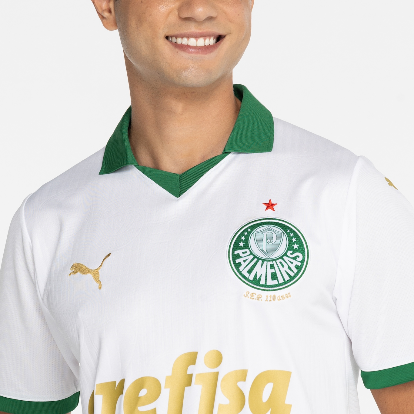 Camisa do Palmeiras II 24 Puma Masculina Torcedor - Foto 6