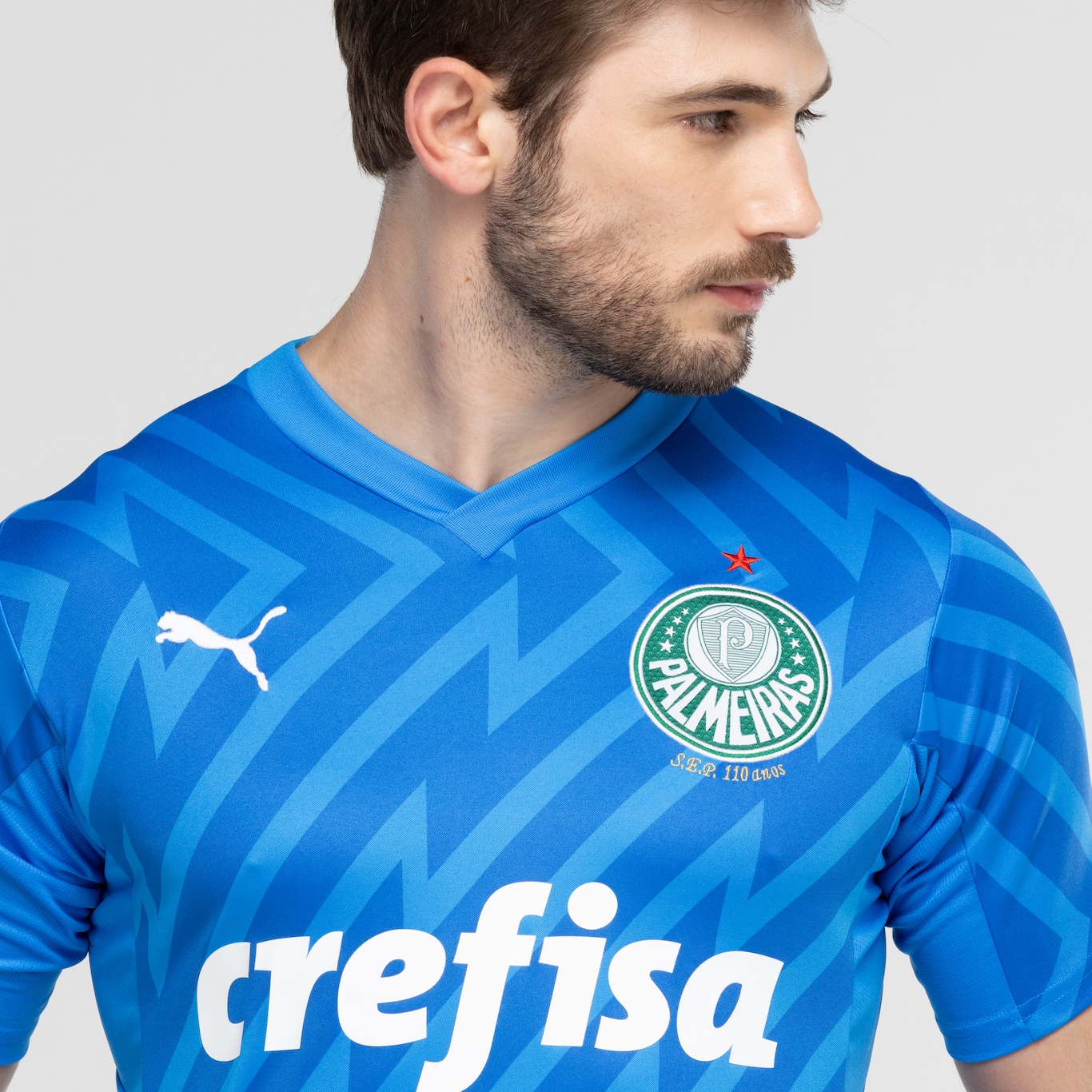 Camisa de Goleiro do Palmeiras 24 Puma Masculina - Foto 5