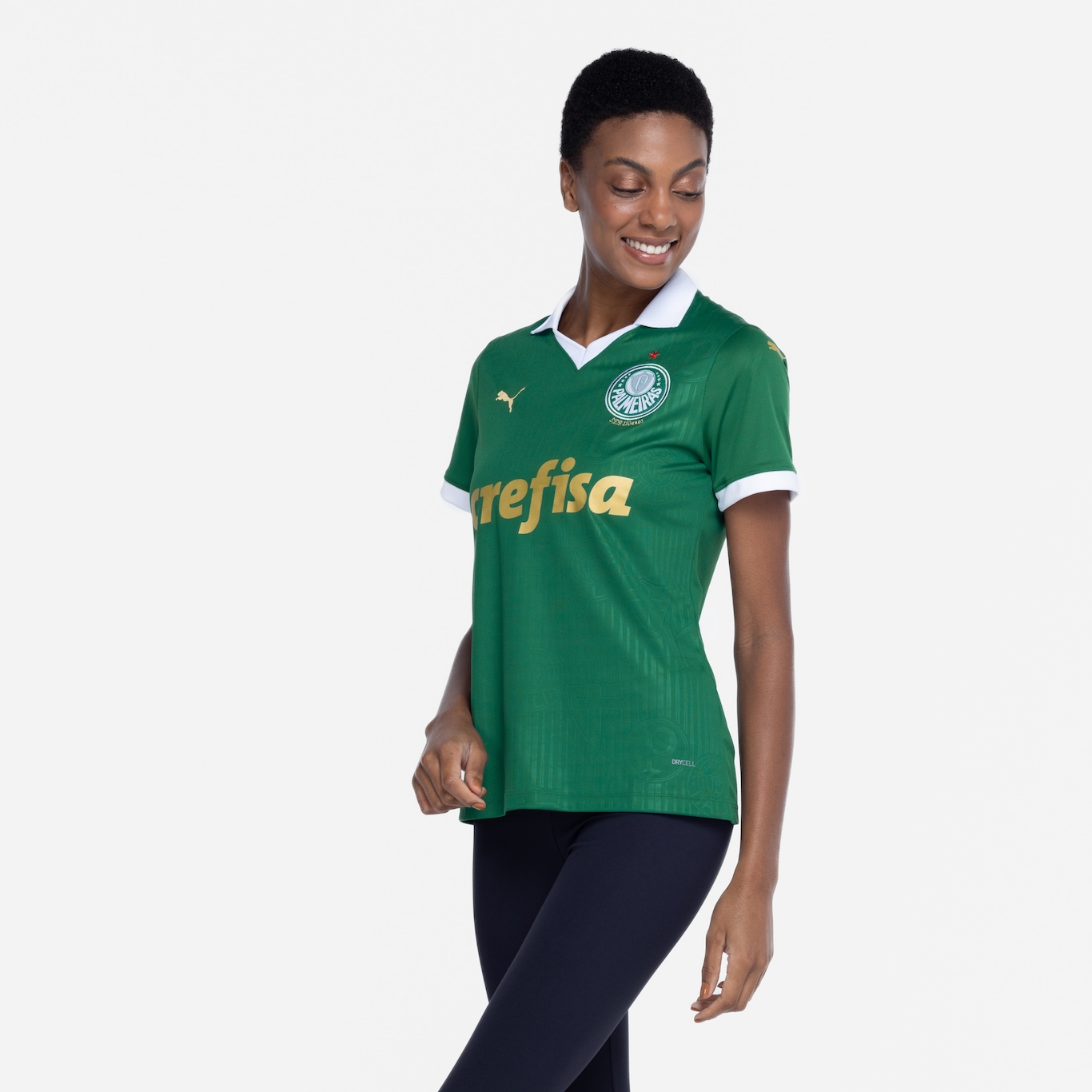 Camisa do Palmeiras I 24 Puma Feminina Torcedora - Foto 4